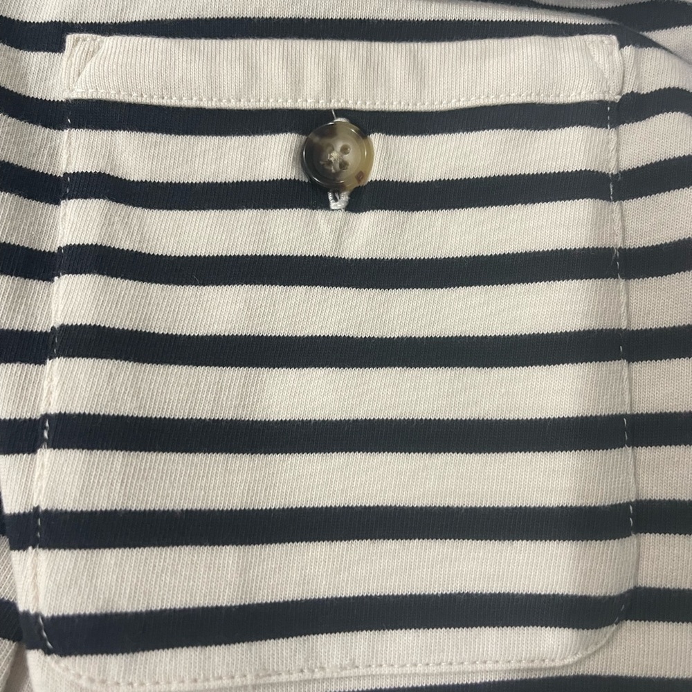 J.Crew Black and White Striped Cotton Skirt - Size S - Picture 5 of 6